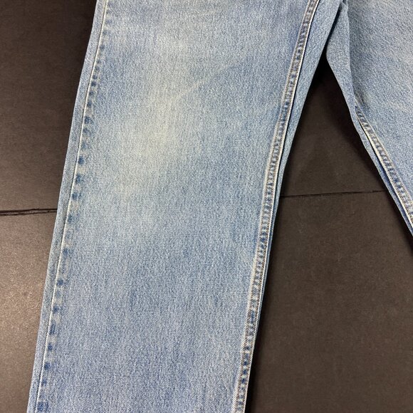 Y2K Levi's Jeans Men's Measured 34x30* 550 Relaxed Blue Dingy Denim Tag 36x32 - Picture 7 of 16
